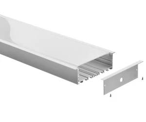 Larger Size LED Aluminum Profile Recessed Mounted for Ceiling Lighting 117*35