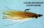 Clouser Deep Minnow-GoldenShine