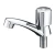Import Popular Design Bathroom Short Basin Faucet Black Basin Faucet Brass Basin Mixer from China