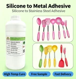 Silicone to stainless steel adhesive silicone to metal adhesive