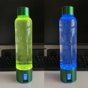 500ml intelligent glass hydrogen water bottle