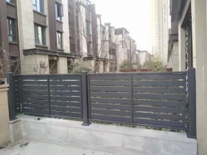 Aluminum Slat Fence