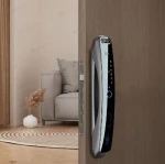Goking electronic front door lock smart door lock with camera finger print