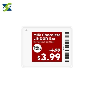 1.54 inch Electronic Shelf Label 433Mhz electronic price tag for grocery store