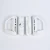 Import B089-1K Glass Sliding Door Lock White Double Handle High Quality Exterior Door Accessories Customization from China