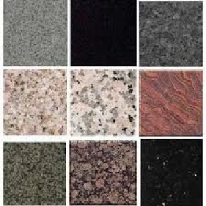 Marble and granite