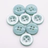 high quality easy button for promotion custom logo 4 hole polishing plastic push button for clothes