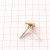 Import 19mm Butterfly Two Feet Nail Quality Brass Gold/silver Paper Fasteners from China