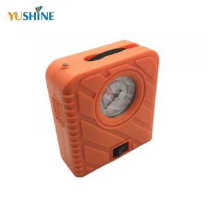 Mini portable 12V tire inflator car air pump tyre inflator for motorcycle