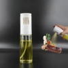 New upgrade Multi-purpose 120ml  glass bottle with oil sprayer for BBQ cooking