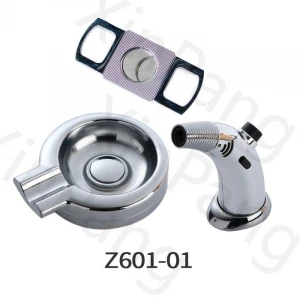 Z601 Cigar Giftset cigar accessories collection craft set gift set ashtray cutter lighter OEM ODM