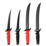 Booms Fishing Professional Fishing Fillet Knife with Sheath Outdoor Gear Camping Stainless Steel Fish Bait Knife
