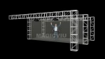 Hologram projection display