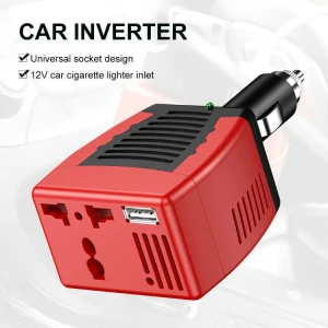 DC/AC 75W Car Power Inverter with USB