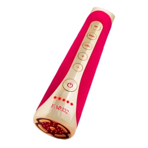 High-Frequency FAQ 102 EMS RF 8LED Light Facial Toning Red Light Anti Aging T-Sonic Face Massager