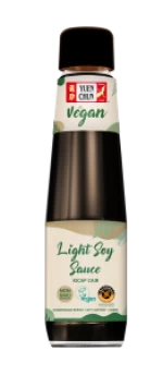 VEGAN – Light Soy Sauce (12 bottles x 210ml)