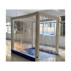 Inflatable Disinfection Channel Tent, Portable Sanitizing Spray Booth