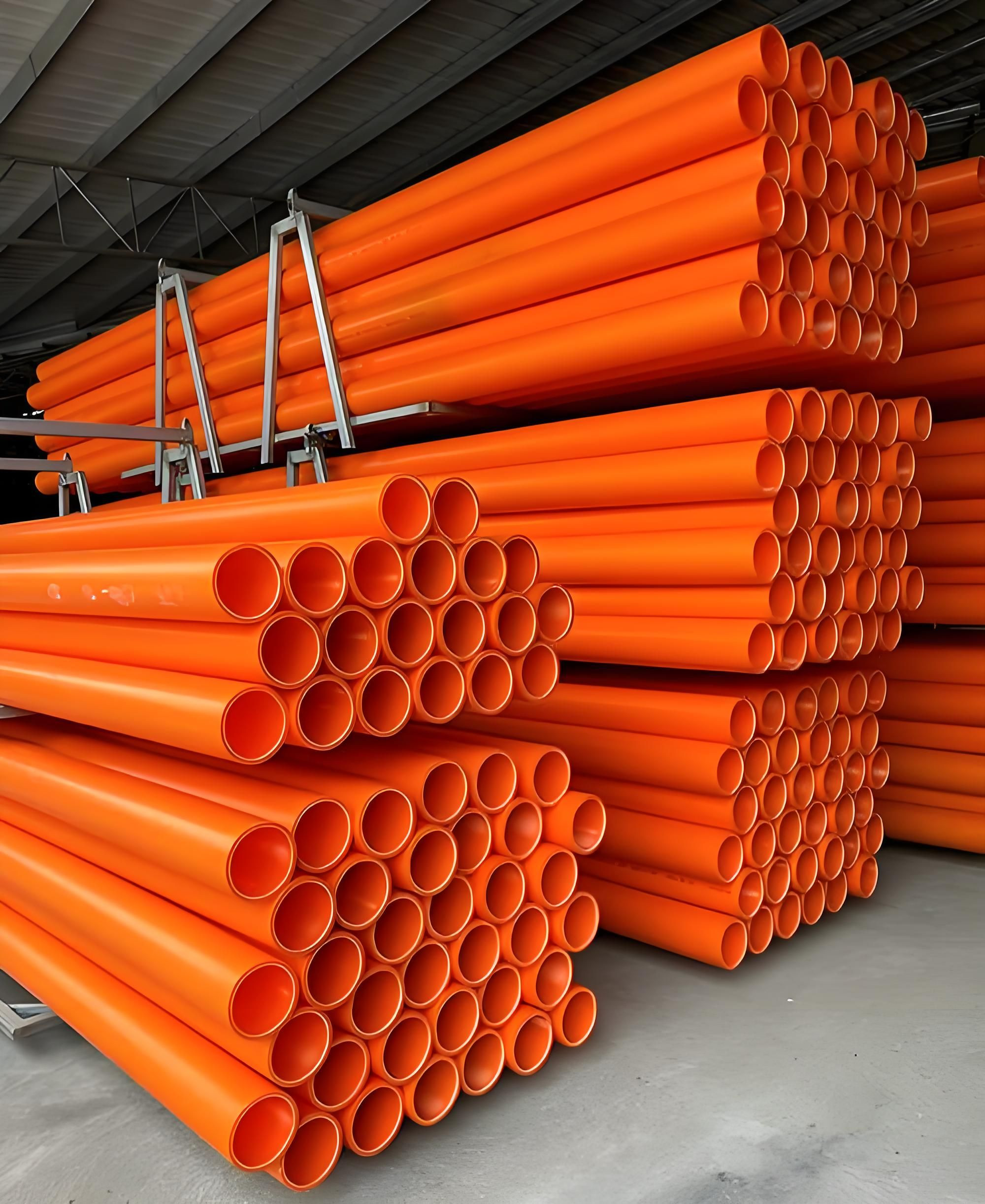 Buy High Quality Plastic 3 Inch Orange Mpp Electrical Mpp Pipe For ...