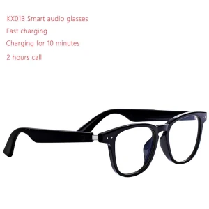 kx31 smart audio glasses fast charging bluetooth eyewear anti-blue lenses sunglasses