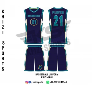 Custom Sublimated Basketball Uniform