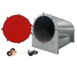 Horizontal Wood Log Carbonization Furnace Coconut Shell Wood Bamboo Charcoal Furnace