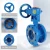 Import Manual flange high temperature steam resistant cast steel worm gear hard seal flange butterfly valve from China