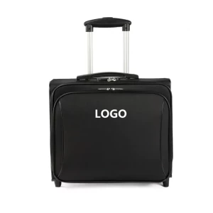 Custom Logo Luxury Design Smart 16 inch Travelling Suitcases TSA Lock Carry On Luggage Bag