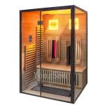 Household Luxury Wooden Steam Sauna Room 4-6 People Dry Sauna Room