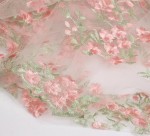 All over eyelet embroidery fabric