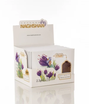 25 boxes  of   2.3 gram saffron