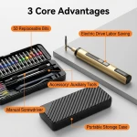 Compact Electric Screwdriver for Precision DIY and Home Repairs