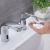 Import Automatic Faucet And Soap Dispenser Hand Sanitizer Foam Liquid Dispenser For Public Washroom from China