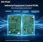 High Performance Industrial Control PCBA for Motor Pump Valve and Sensor Systems