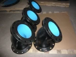 ductile iron pipe fittings double flange 90 degree bend for pipe connect