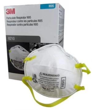 3M Particulate Respirator 8210, N95 face mask