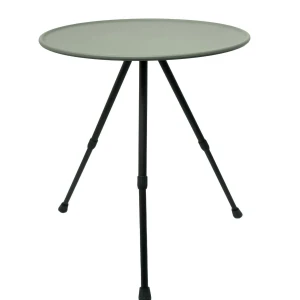 Outdoor Black Height Adjustable Modern Round Side Table