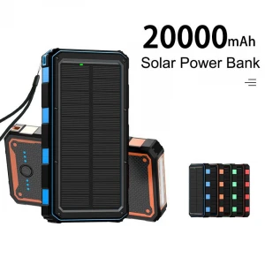 20000mAh Solar Power Bank