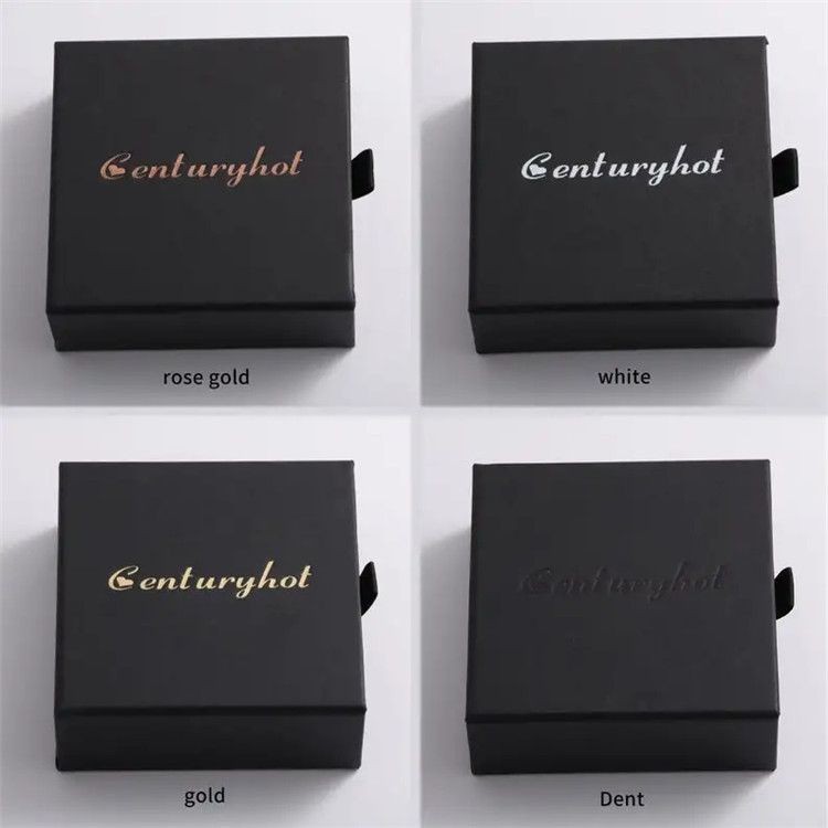 Buy Custom Luxury Matt Black Jewelry Packaging Drawer Gift Box With ...
