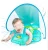 Import Baby Swimming Float Inflatable Baby Pool Float Ring Newest with Sun Protection Canopy Tail no flip from China