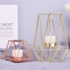 Wire tea light candle holder for table decoration living room bathroom decoration customization