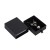 Import Custom Luxury Matt Black Jewelry Packaging Drawer Gift Box with Ribbon for Earrings from China