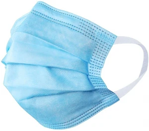 3 ply surgical mask with extra soft ear loop and nose pin