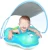 Import Baby Swimming Float Inflatable Baby Pool Float Ring Newest with Sun Protection Canopy Tail no flip from China