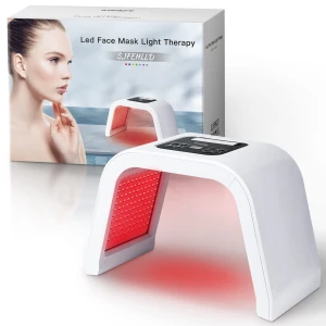 LumaLux Dome Face & Body LED Red Light Therapy Device Machine Face Mask 8 in 1 Colors