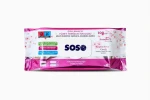 Multi Purpose Surface Cleaning Wet Wipes 100 PCS Japanese Cherry Blossom Scent Household Cleaning Wipes