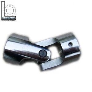 1 Plain Bore Stainless Steel Universal Joint for Conveyors