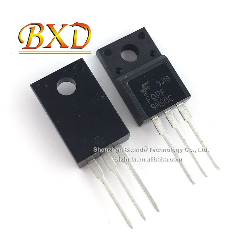 100% New and original FQPF9N90C 9N90C TO-220F transistor 900V N-Channel MOSFET