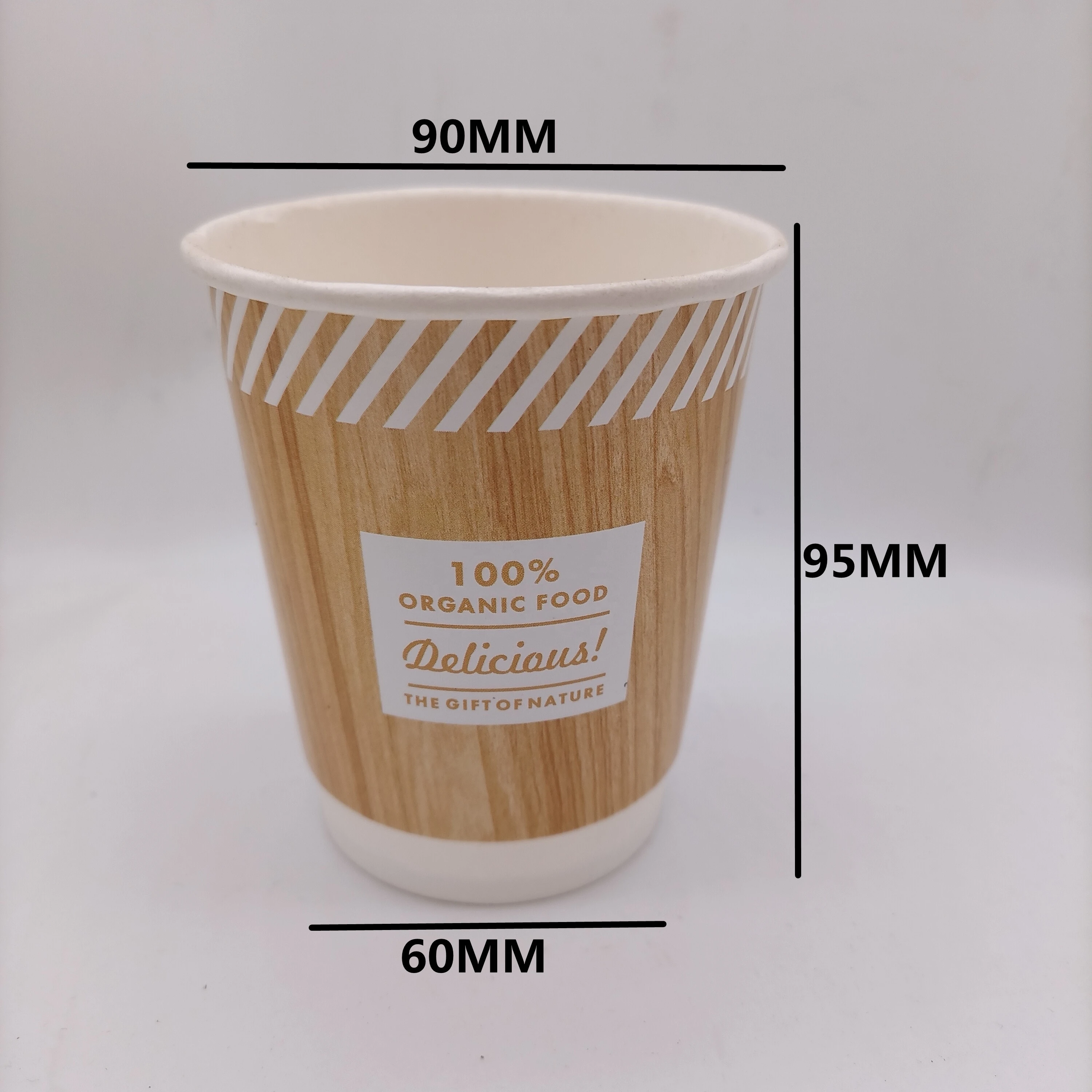 Buy 10oz Disposable Glass Double Wall Paper Cup from Anqing Laike Paper ...