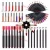 Import 11 colors China cosmetics vendors lipgloss lip stick private label clear waterproof lip gloss from China