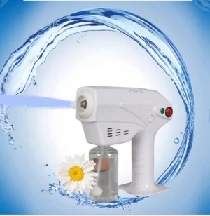 110V-240V 1200W  Warm blue light mist Nano Sprayer Hairdressing Equipment Anion/Micro Mist Hair Scalp Care Gun Nano hair Sprayer